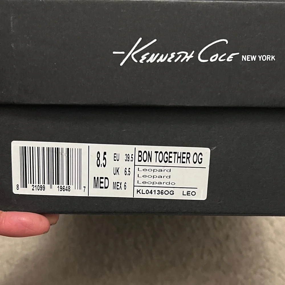❤️ Kenneth Cole Leopard Print Shoes